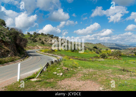 Paramali, Prastio Avdimou, Limassol District, Pachna, Monti Troodos, Cipro Foto Stock