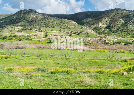 Paramali, Prastio Avdimou, Limassol District, Pachna, Monti Troodos, Cipro Foto Stock