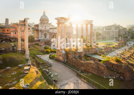 Fori Imperiali di Roma Foto Stock