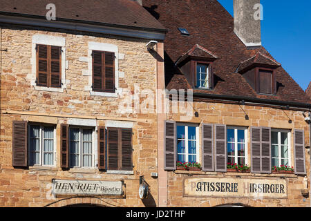 Architettura di Arbois, dipartimento Jura, Franca Contea, Francia Foto Stock