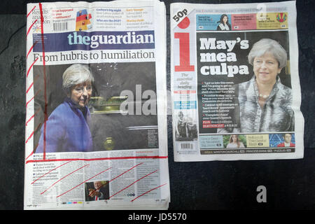 UK Guardian per passare al formato tabloid in early 2018giornalmente Foto Stock