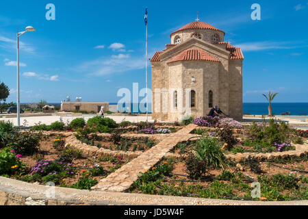 Agios Georgios chiesa, Capo Drepano, Cipro Foto Stock