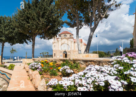 Agios Georgios chiesa, Capo Drepano, Cipro Foto Stock