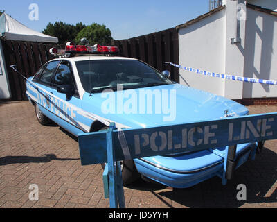 A ottanta American automobile della polizia Foto Stock