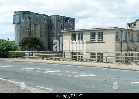 Shoreham Works è stato istituito nel 1883 per la produzione di cemento. Chiuso nel 1991 Foto Stock