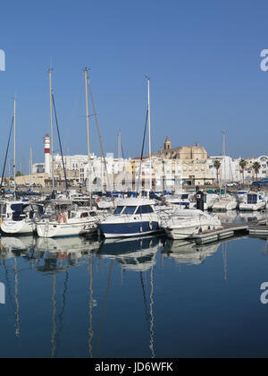 Rota marina, Cadiz, Spagna Foto Stock