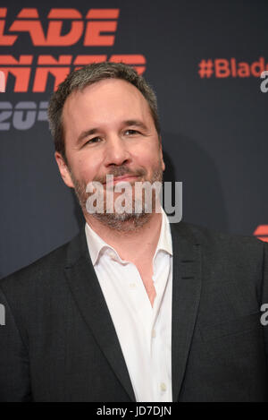 Barcellona, Spagna. Xix Jun, 2017. Direttore Denis Villeneuve pone ai media durante un photocall per promuovere il film "Blade Runner 2049' a Barcellona, Spagna, Lunedì 19 Giugno, 2017. Credito: Gtres Información más Comuniación on line,S.L./Alamy Live News Foto Stock