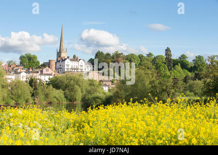 Ross on Wye, Herefordshire, England, Regno Unito Foto Stock