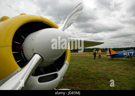 1954 Cessna 195B Businessliner aeromobile Foto Stock