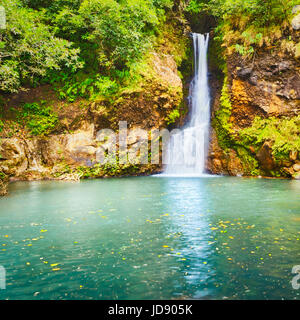 New Scenic 5 posti in cascata cascata Chamouze. Isola Mauritius Foto Stock