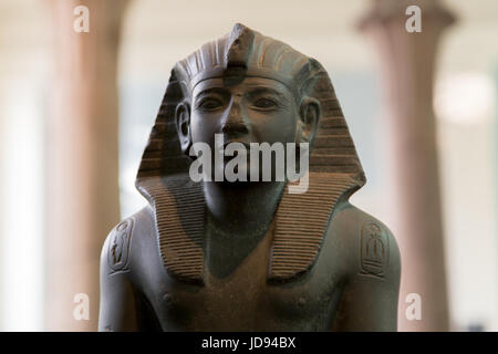 Regno Unito Londra - Aprile 08, 2015: British Museum. Busto di re Ramesse IV Foto Stock