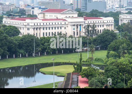 Giugno 11, 2017 guardare al Museo Nazionale delle Filippine da Intramuros, Manila , Filippine Foto Stock