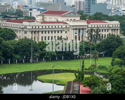 Giugno 11, 2017 guardare al Museo Nazionale delle Filippine da Intramuros, Manila , Filippine Foto Stock