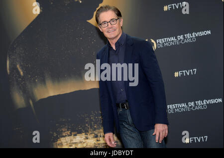 Monte Carlo, 57th Festival della Televisione. Photocall " Twin Peaks' nell'immagine: Kyle MacLachlan Foto Stock