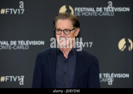 Monte Carlo, 57th Festival della Televisione. Photocall " Twin Peaks' nell'immagine: Kyle MacLachlan Foto Stock