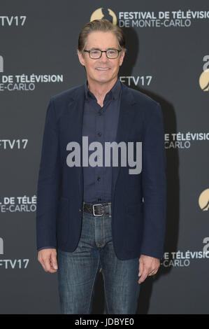 Monte Carlo, 57th Festival della Televisione. Photocall " Twin Peaks' nell'immagine: Kyle MacLachlan Foto Stock