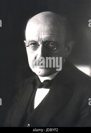 Max Planck (1858-1947), tedesco fisico teorico che è stato il creatore della teoria quantistica, per cui ha vinto il Premio Nobel per la Fisica nel 1918. Foto Stock