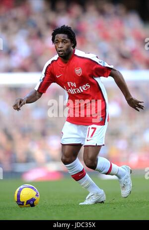 ALEXANDRE SONG Arsenal Emirates Stadium Londra Inghilterra 21 Febbraio 2009 Foto Stock