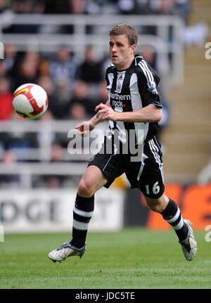 RYAN TAYLOR Newcastle United FC St James Park Newcastle Inghilterra 04 aprile 2009 Foto Stock