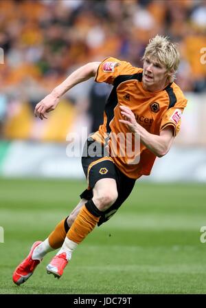 ANDY KEOGH WOLVERHAMPTON WANDERERS FC MOLINEUX STADIUM WOLVERHAMPTON INGHILTERRA 03 Maggio 2009 Foto Stock