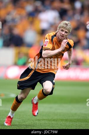 ANDY KEOGH WOLVERHAMPTON WANDERERS FC MOLINEUX STADIUM WOLVERHAMPTON INGHILTERRA 03 Maggio 2009 Foto Stock