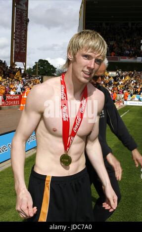 ANDY KEOGH WOLVERHAMPTON WANDERERS FC MOLINEUX STADIUM WOLVERHAMPTON INGHILTERRA 03 Maggio 2009 Foto Stock