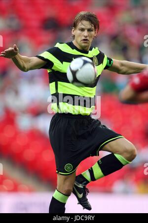 ANDREAS HINKEL CELTIC V ALAHLY WEMBLEY CUP Wembley Stadium Londra Inghilterra 24 Luglio 2009 Foto Stock