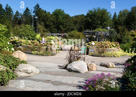 Maine Giardini Botanici - Boothbay, Mained Foto Stock