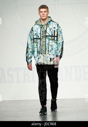 Astrid Andersen London Collezione Mens Giugno 2017 Foto Stock