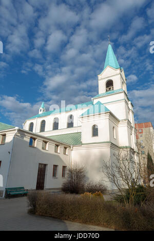 Cattedrale di Sant'Andrea Bobola. Navapolatsk, regione di Vitebsk. Foto Stock