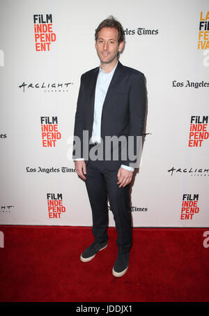 Culver City, California, USA. 19 giugno 2017. Jeff Baena, a 2017 Los Angeles Film Festival - Screening di "il piccolo ore' al Arclight Cinema Culver City, la California il 19 giugno 2017. Credito: Faye Sadou/MediaPunch Credito: MediaPunch Inc/Alamy Live News Foto Stock