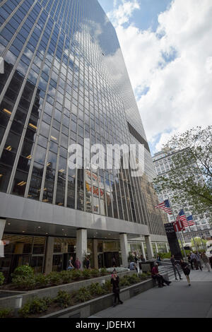 Uno penn plaza dei grattacieli di New York City STATI UNITI D'AMERICA Foto Stock