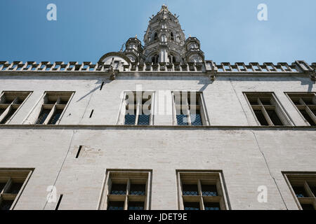 Edifici in Grand Place di Bruxelles in Belgio Foto Stock