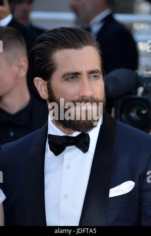 Settantesimo annuale di Cannes Film Festival - 'Okja' - Premiere con: Jake Gyllenhaal dove: Cannes, Francia Quando: 19 maggio 2017 Credit: IPA/WENN.com * * disponibile solo per la pubblicazione in UK, USA, Germania, Austria, Svizzera** Foto Stock