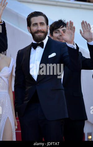 Settantesimo annuale di Cannes Film Festival - 'Okja' - Premiere con: Jake Gyllenhaal dove: Cannes, Francia Quando: 19 maggio 2017 Credit: IPA/WENN.com * * disponibile solo per la pubblicazione in UK, USA, Germania, Austria, Svizzera** Foto Stock