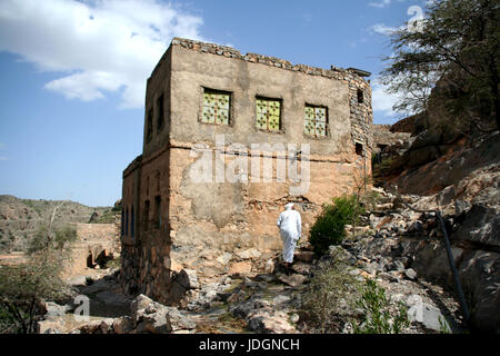 Altopiano Saiq, Oman Foto Stock