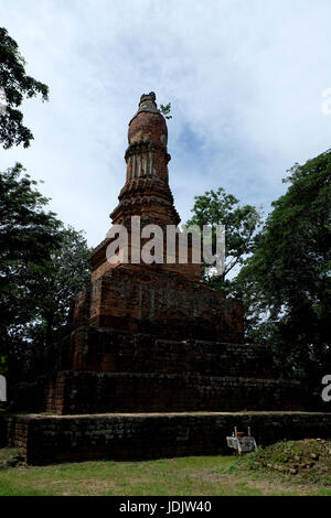 Wat Kalothai Parco Storico in Kamphaeng Phet, Thailandia (una parte del Patrimonio mondiale dell UNESCO Città storica di Sukhothai e storiche associate Foto Stock