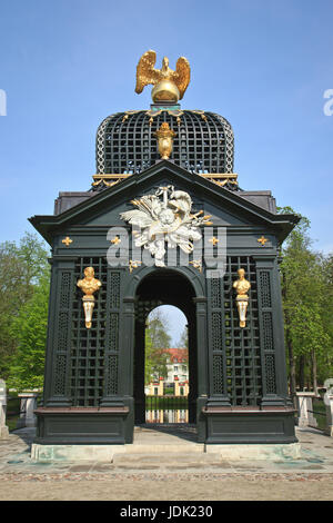 Gazebo in Branicki Palace, Bialystok Foto Stock