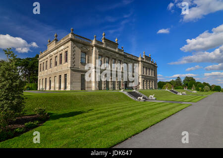 Fotografia di un inglese del XIX secolo dimora signorile, Brodsworth, South Yorkshire. Foto Stock
