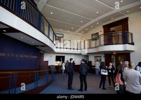 Washington, Stati Uniti d'America. Xx Giugno, 2017. Il patrimonio della Fondazione, la Cina del ruolo emergente nel mondo e USA-Cina pannello, svoltasi nell'Auditorium Allison Credito: Mark J Sullivan/Alamy Live News Foto Stock