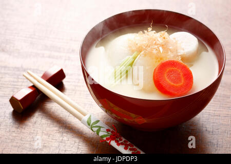 Tradizionale Giapponese il cibo in un ryokan a Tokyo in Giappone Foto Stock