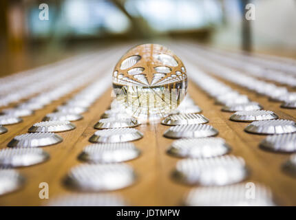 Sfera di cristallo Foto Stock