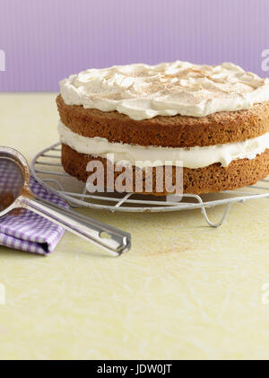 Torta smerigliata sul raffreddamento per rack Foto Stock