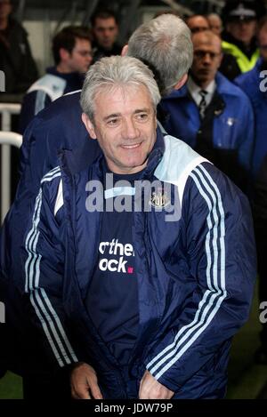 KEVEN KEEGAN RITORNA ALLA NEWCAS NEWCASTLE V BOLTON St James Park Newcastle Inghilterra 19 Gennaio 2008 Foto Stock