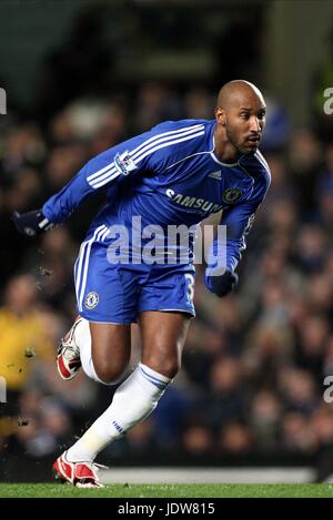 NICOLAS ANELKA CHELSEA V READING Stamford Bridge London Inghilterra 30 Gennaio 2008 Foto Stock