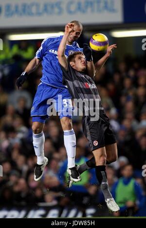 ALEX & KEVIN DOYLE CHELSEA V READING Stamford Bridge London Inghilterra 30 Gennaio 2008 Foto Stock