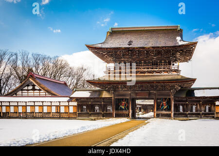 Takaoka, Giappone al tempio Zuiryuji. Foto Stock