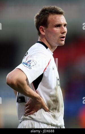 MATTHEW TAYLOR Bolton Wanderers FC Reebok Stadium Bolton Inghilterra 09 Febbraio 2008 Foto Stock