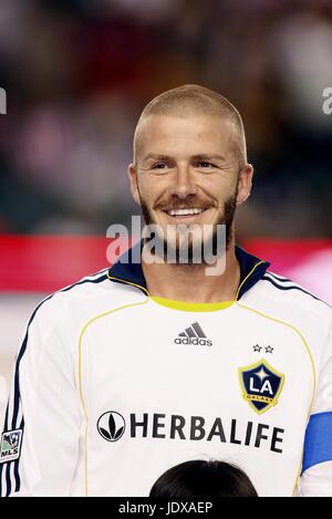 DAVID BECKHAM LOS ANGELES GALAXY HOME DEPOT CENTER DI CARSON LOS ANGELES STATI UNITI D'AMERICA 26 Aprile 2008 Foto Stock