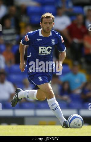 JAMES MCFADDEN Birmingham City FC ST ANDREWS Birmingham Inghilterra 02 Agosto 2008 Foto Stock